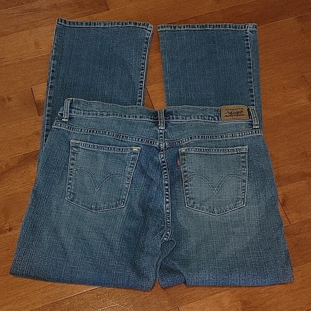 LEVIS NWT Bootcut 515 Stretch Jeans Light Wash Sz 14 - Picture 6 of 6